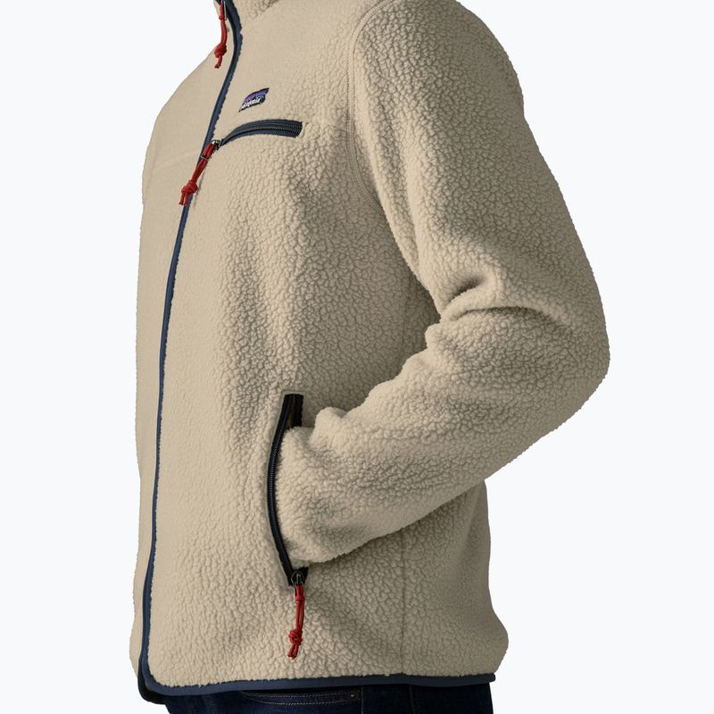 Bluză fleece pentru bărbați Patagonia Retro Pile pelican 3