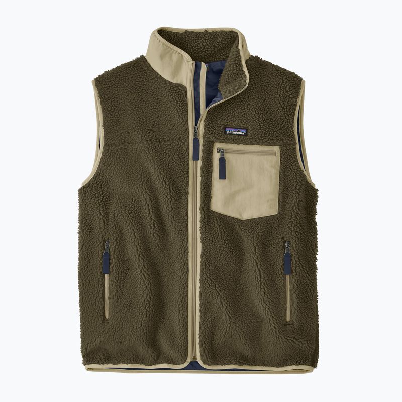 Vestă pentru bărbați Patagonia Classic Retro-X basin green