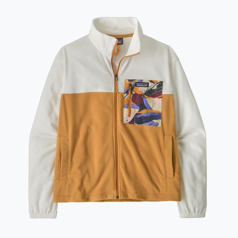Bluză fleece pentru femei Patagonia Micro D Patch Pocket dried mango