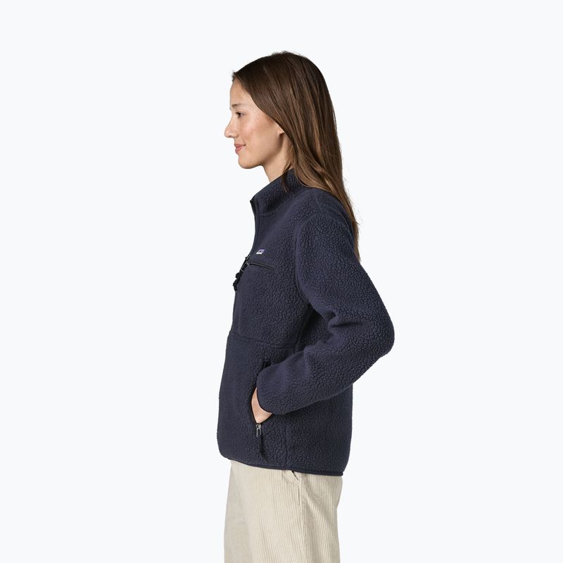 Bluză fleece pentru femei Patagonia Retro Pile Marsupial sunken blue 3