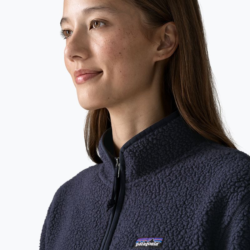 Bluză fleece pentru femei Patagonia Retro Pile Marsupial sunken blue 4