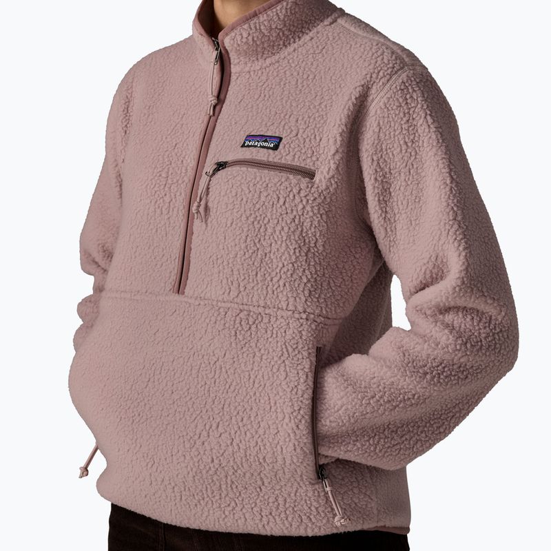 Bluză fleece pentru femei Patagonia Retro Pile Marsupial stingray mauve 4