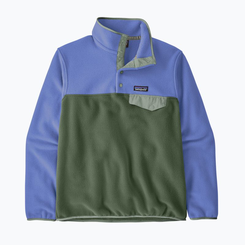 Bluză fleece pentru femei Patagonia Lightweight Synchilla Snap-T Pullover canopy green 7