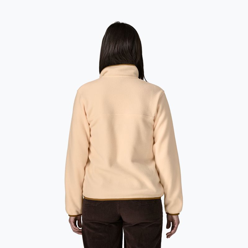 Bluză fleece pentru femei Patagonia Lightweight Synchilla Snap-T Pullover natural 2