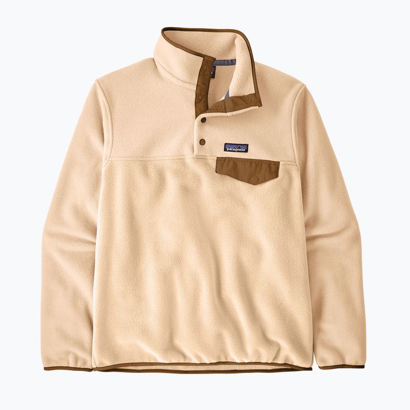 Bluză fleece pentru femei Patagonia Lightweight Synchilla Snap-T Pullover natural 5