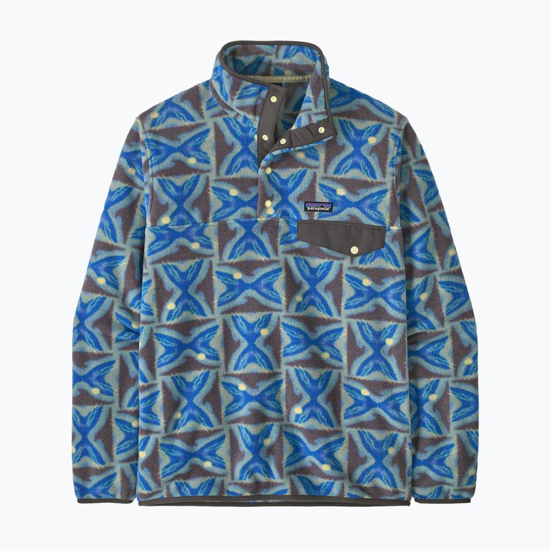 Bluză fleece pentru bărbați Patagonia Lightweight Synchilla Snap-T Pullover deep freeze: forge grey 6