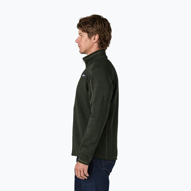 Bluză de trekking pentru bărbați Patagonia Better Sweater Fleece old growth green 3