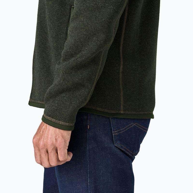 Bluză de trekking pentru bărbați Patagonia Better Sweater Fleece old growth green 6