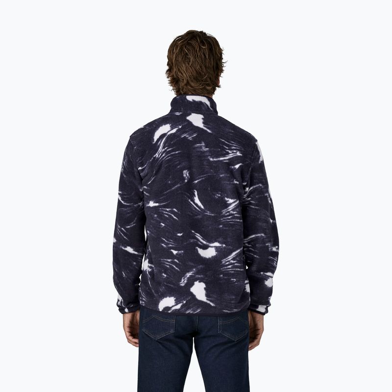 Bluză fleece pentru bărbați Patagonia Lightweight Synchilla Snap-T Pullover polar breeze: sunken blue 2