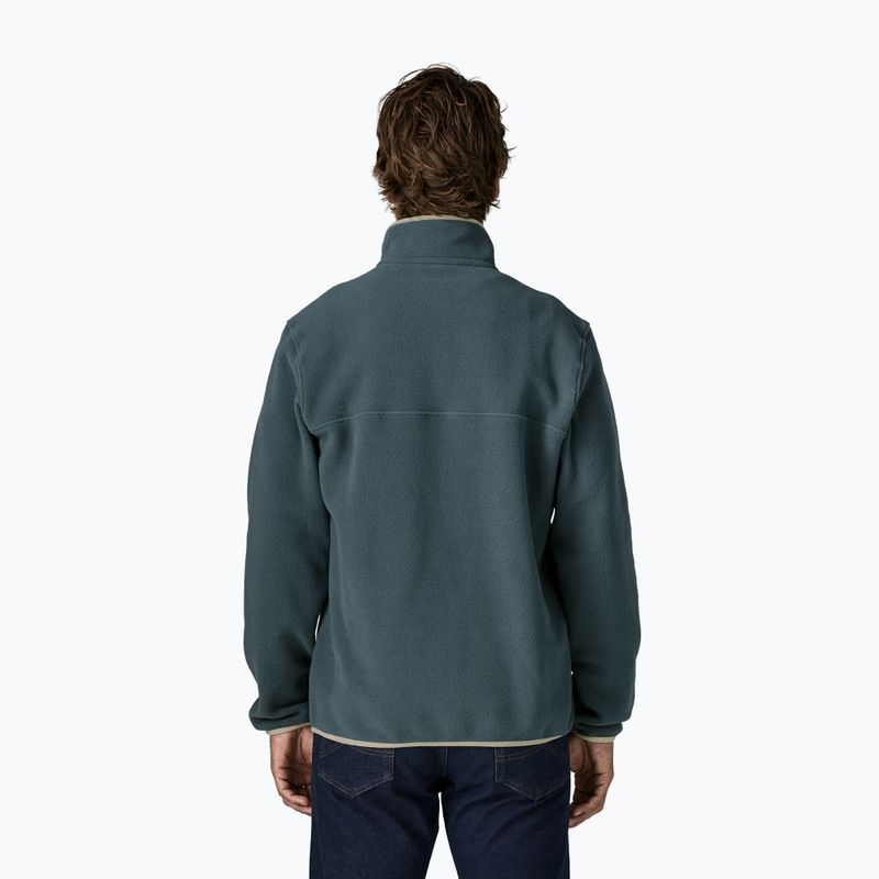 Bluză fleece pentru bărbați Patagonia Lightweight Synchilla Snap-T Pullover summit blue 2