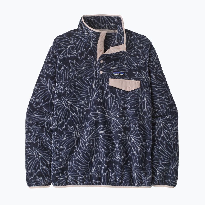 Bluză fleece pentru femei Patagonia Lightweight Synchilla Snap-T Pullover saxifrage: sunken blue 6