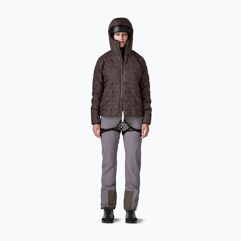 Geacă izolată pentru femei Patagonia Durable Down Hoody den brown 2