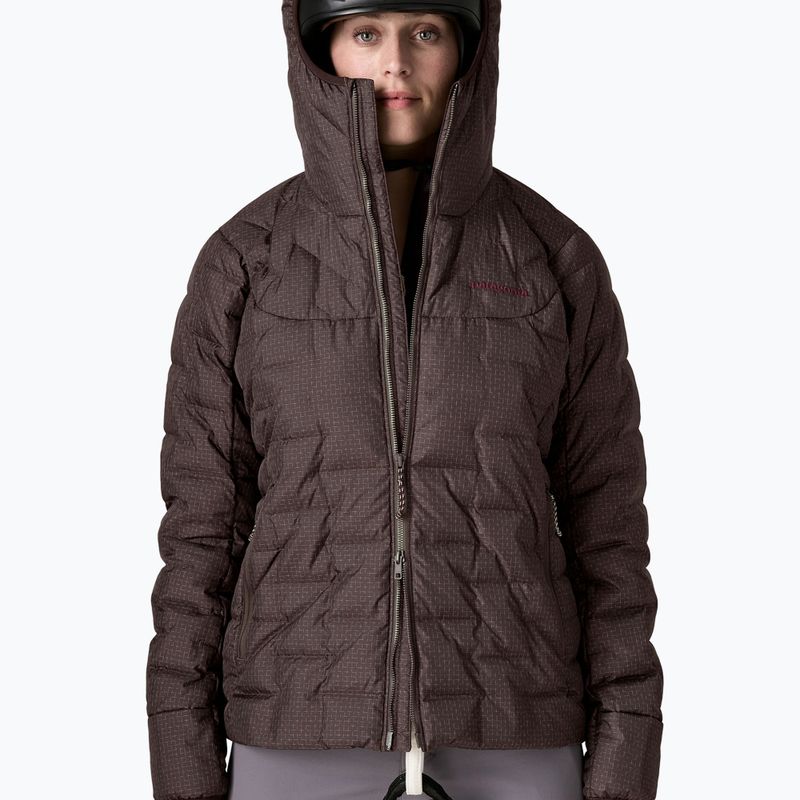 Geacă izolată pentru femei Patagonia Durable Down Hoody den brown 5