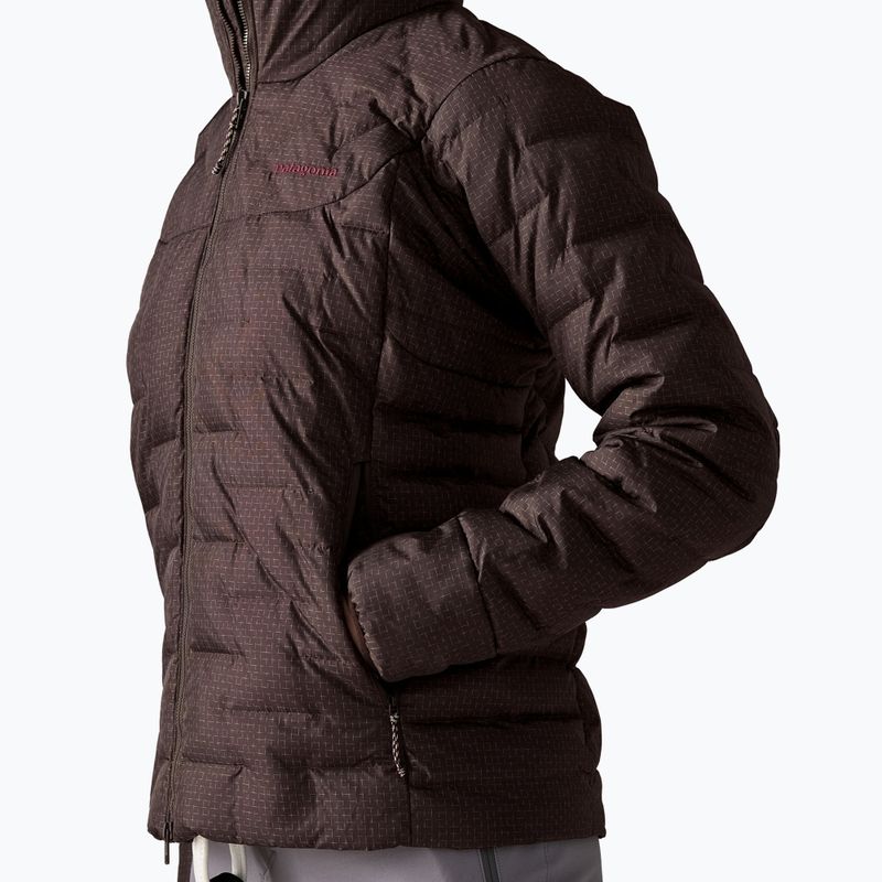 Geacă izolată pentru femei Patagonia Durable Down Hoody den brown 6