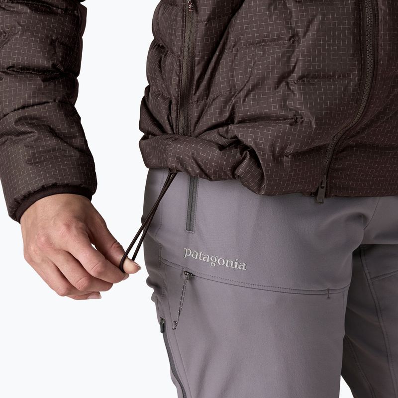 Geacă izolată pentru femei Patagonia Durable Down Hoody den brown 8