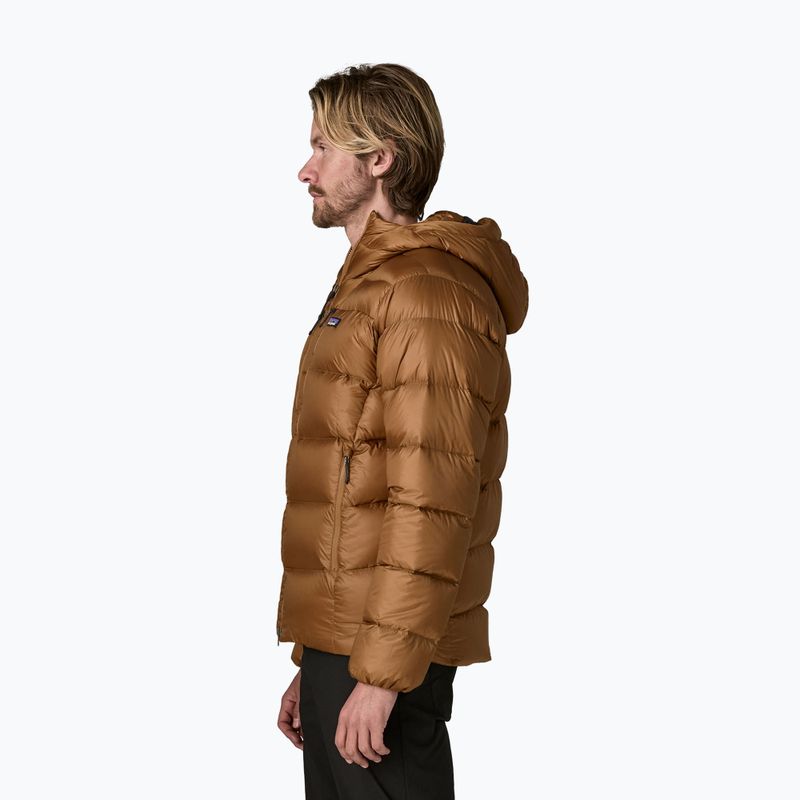 Geacă cu puf pentru bărbați Patagonia Fitz Roy Down Hoody deer brown 3