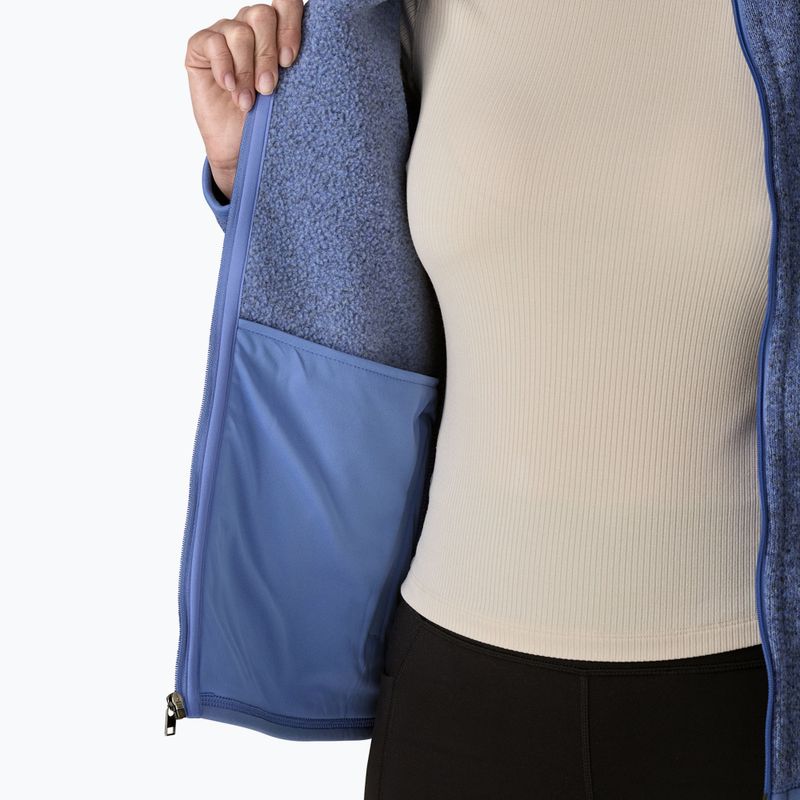 Bluză de trekking pentru femei Patagonia Better Sweater diver blue 8