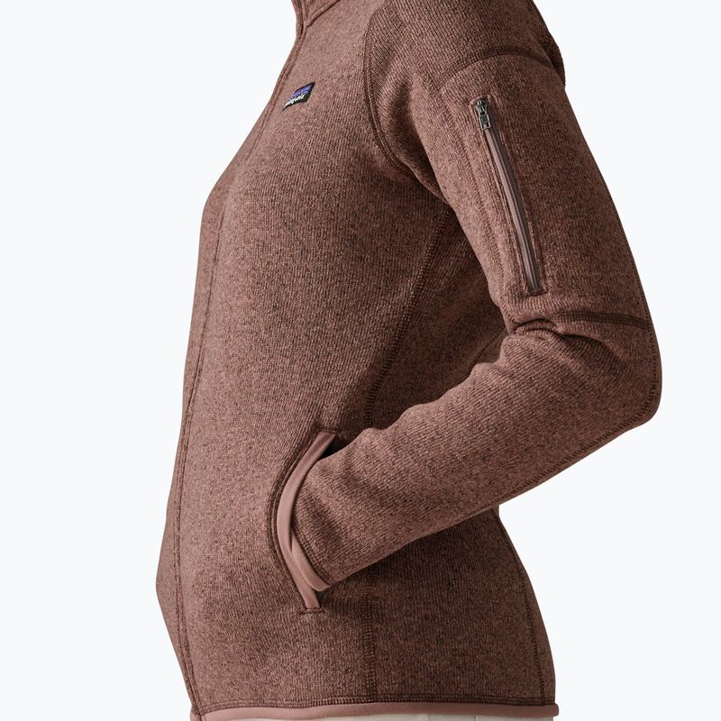Bluză de trekking pentru femei Patagonia Better Sweater moonrise taupe 4