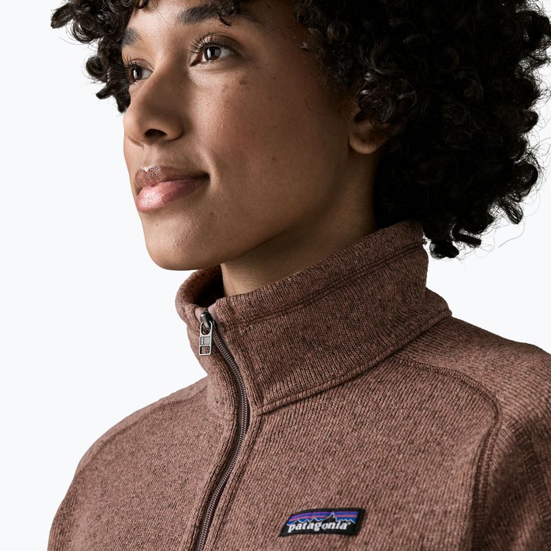 Bluză de trekking pentru femei Patagonia Better Sweater moonrise taupe 5