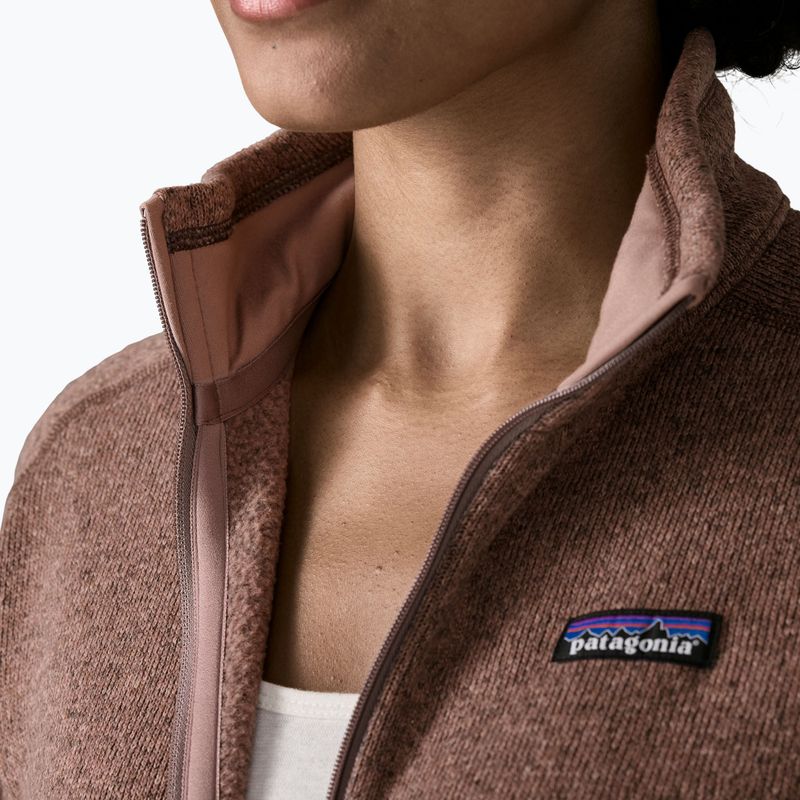 Bluză de trekking pentru femei Patagonia Better Sweater moonrise taupe 6