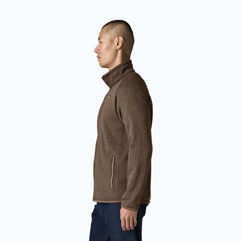 Bluză de trekking pentru bărbați Patagonia Better Sweater Fleece marlow brown rib knit 3