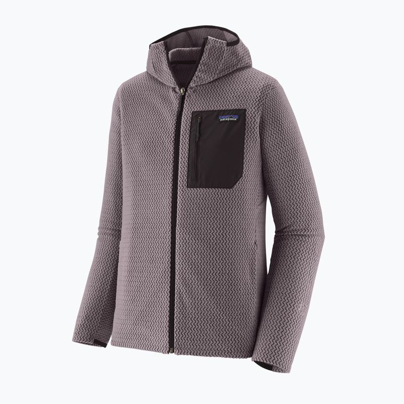 Bluză de trekking pentru bărbați Patagonia R1 Air Full-Zip Hoody may grey 2