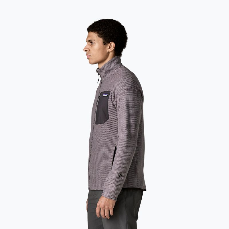 Bluză fleece pentru bărbați Patagonia R1 Air may grey 3