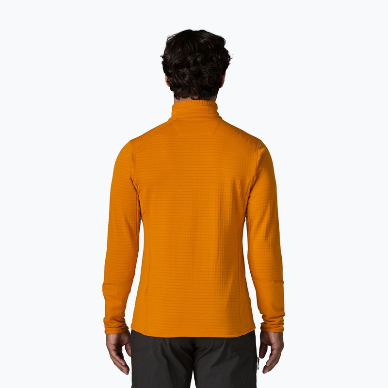 Bluză de trekking pentru bărbați Patagonia R1 Pullover autumn orange 2