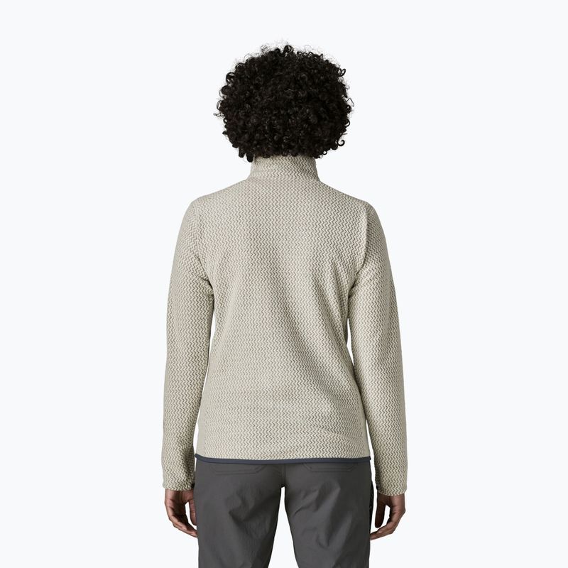 Bluză fleece pentru femei Patagonia R1 Air birch white 2