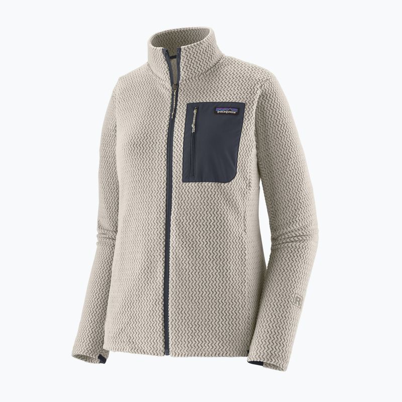Bluză fleece pentru femei Patagonia R1 Air birch white 4