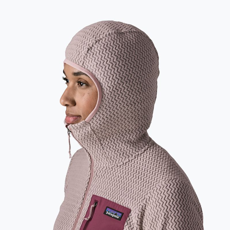 Bluză fleece pentru femei Patagonia R1 Air Full-Zip Hoody stingray mauve 4
