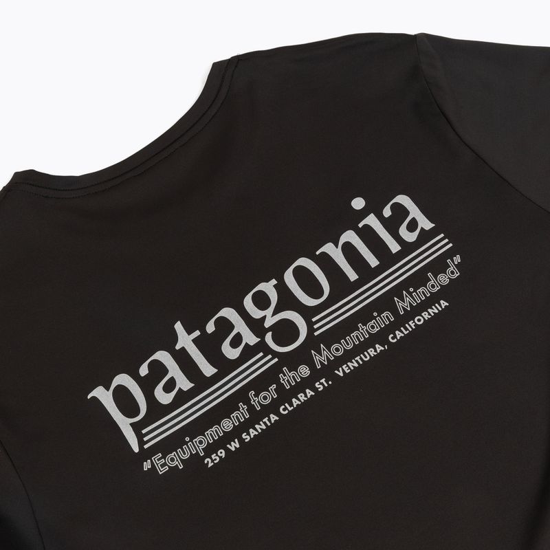 Longsleeve de trekking pentru bărbați Patagonia Cap Cool Daily Hut Tripper LS black 4