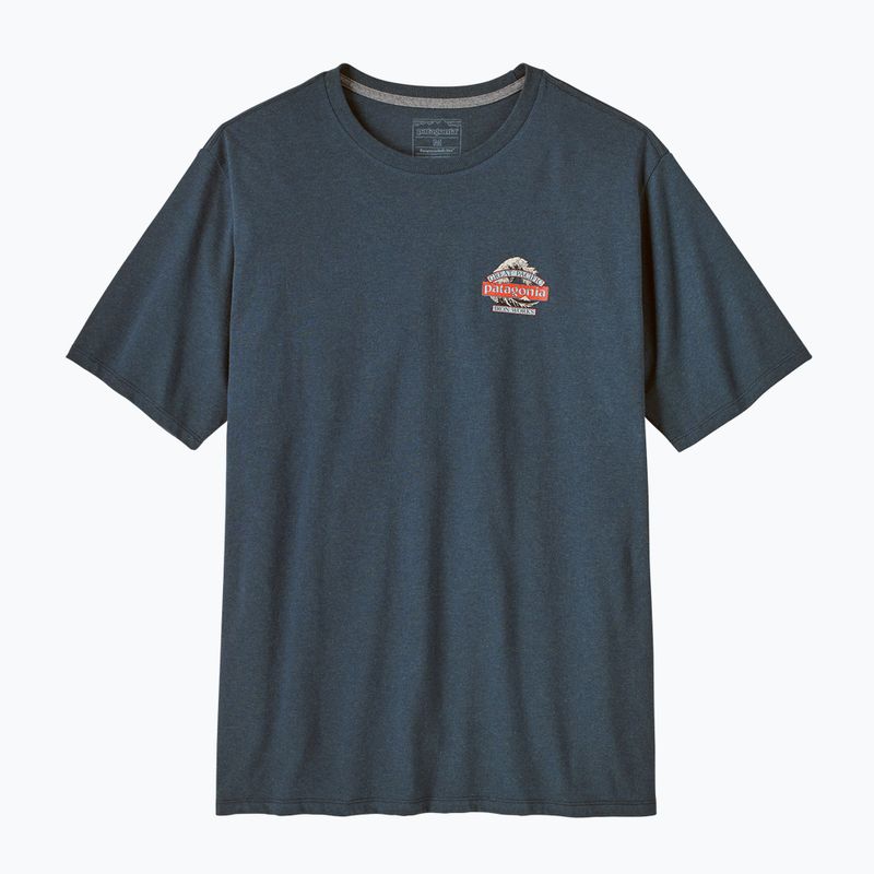 Tricou pentru bărbați Patagonia Great Waves Responsibili-Tee summit blue 3
