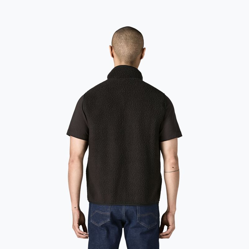 Vestă pentru bărbați Patagonia Retro Pile black 2