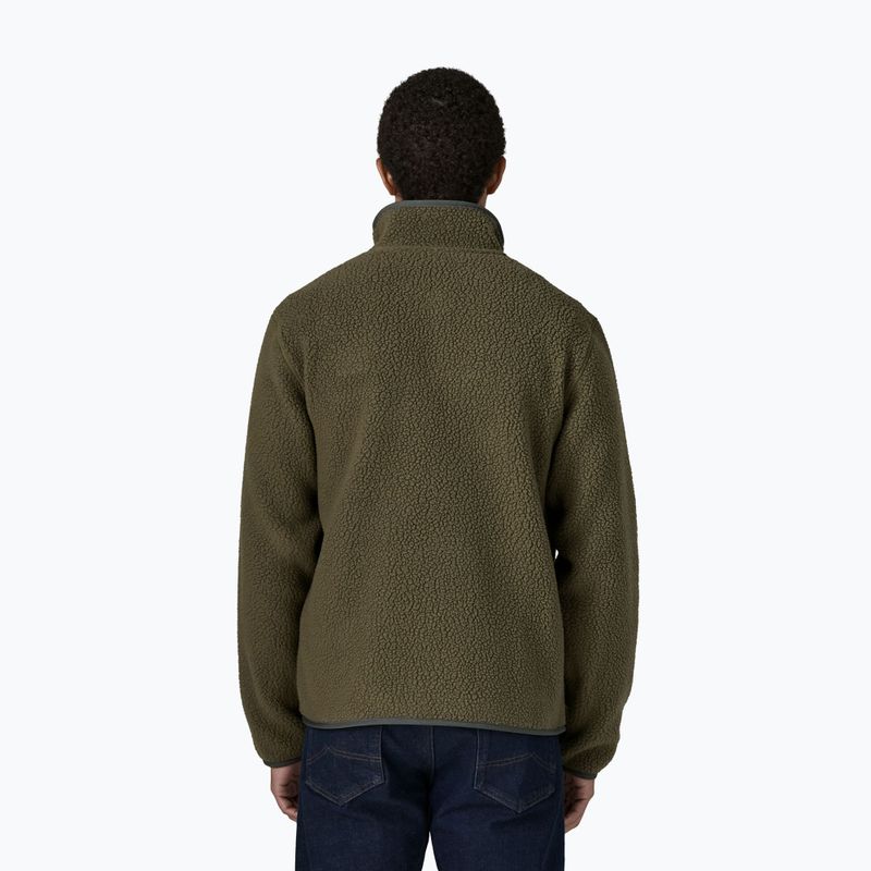 Bluză fleece pentru bărbați Patagonia Retro Pile basin green 2