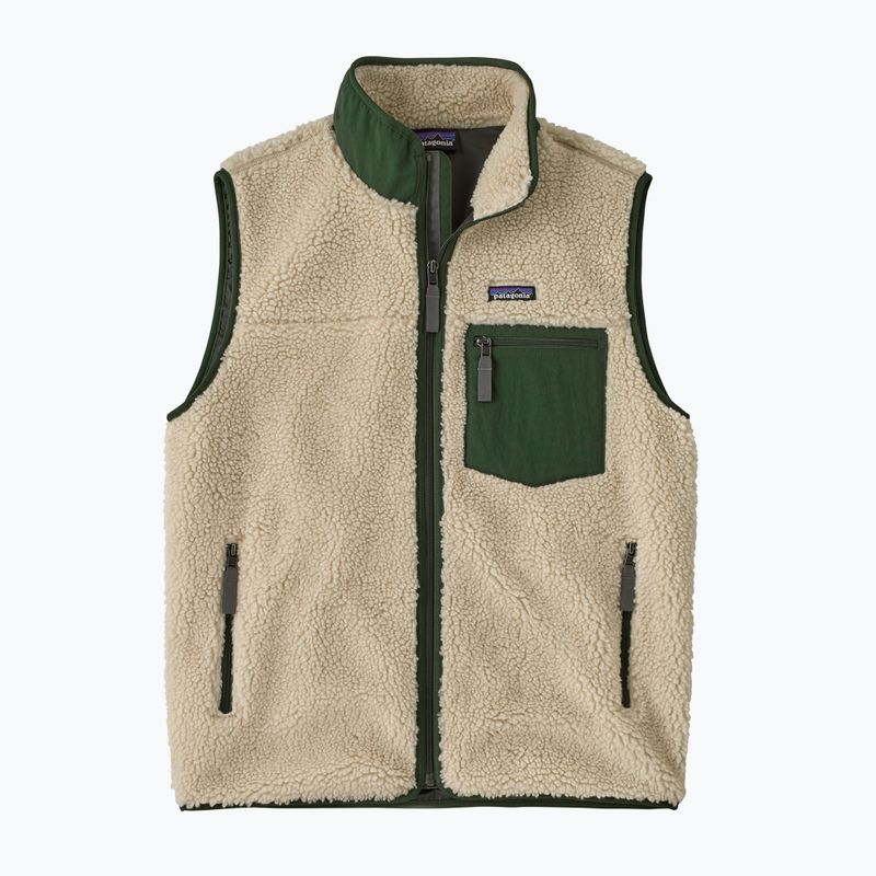 Vestă pentru bărbați Patagonia Classic Retro-X dark natural w/treeline green 2