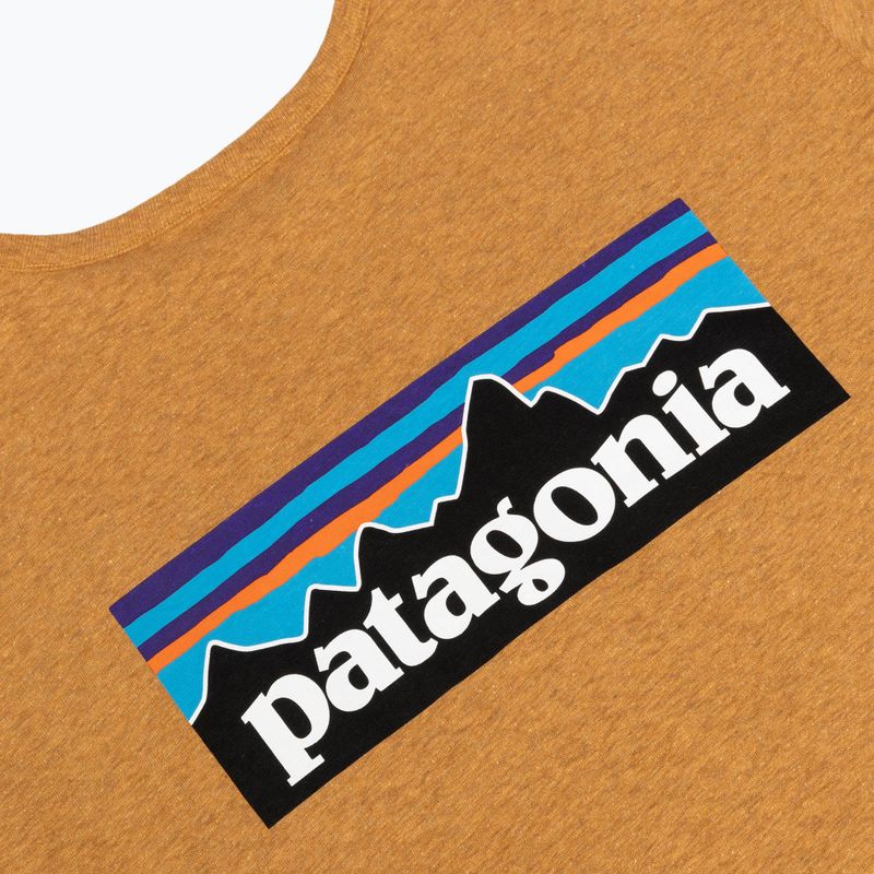 Longsleeve pentru femei Patagonia P-6 Logo Responsibili-Tee LS dried mango 4
