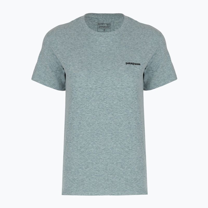 Tricou pentru femei Patagonia P-6 Logo Responsibili-Tee blue sage