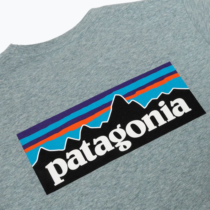 Tricou pentru femei Patagonia P-6 Logo Responsibili-Tee blue sage 3