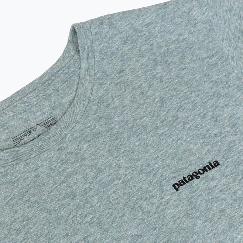 Tricou pentru femei Patagonia P-6 Logo Responsibili-Tee blue sage 4