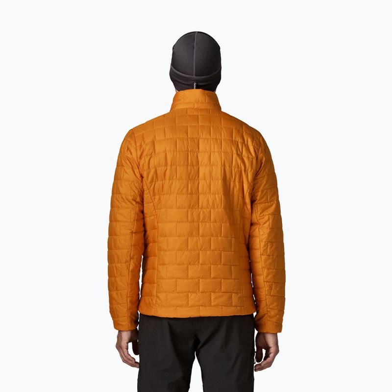 Geacă izolată pentru bărbați Patagonia Nano Puff autumn orange 3