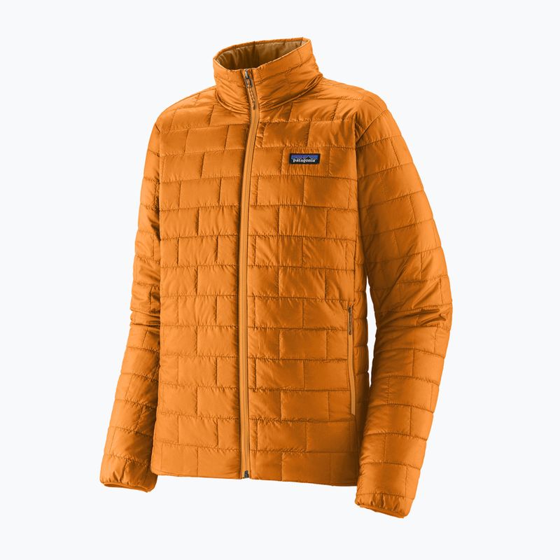 Geacă izolată pentru bărbați Patagonia Nano Puff autumn orange 10