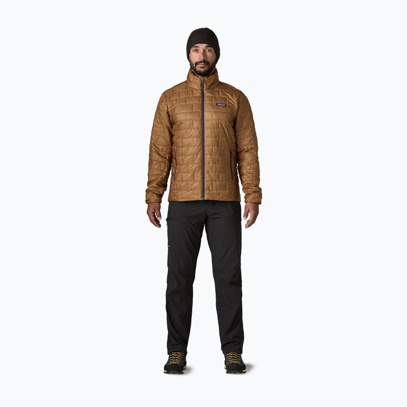 Geacă izolată pentru bărbați Patagonia Nano Puff deer brown 2