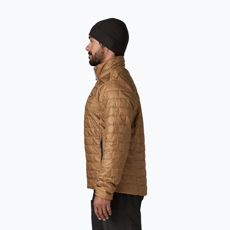 Geacă izolată pentru bărbați Patagonia Nano Puff deer brown 4