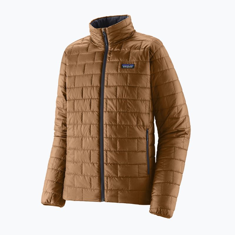 Geacă izolată pentru bărbați Patagonia Nano Puff deer brown 10