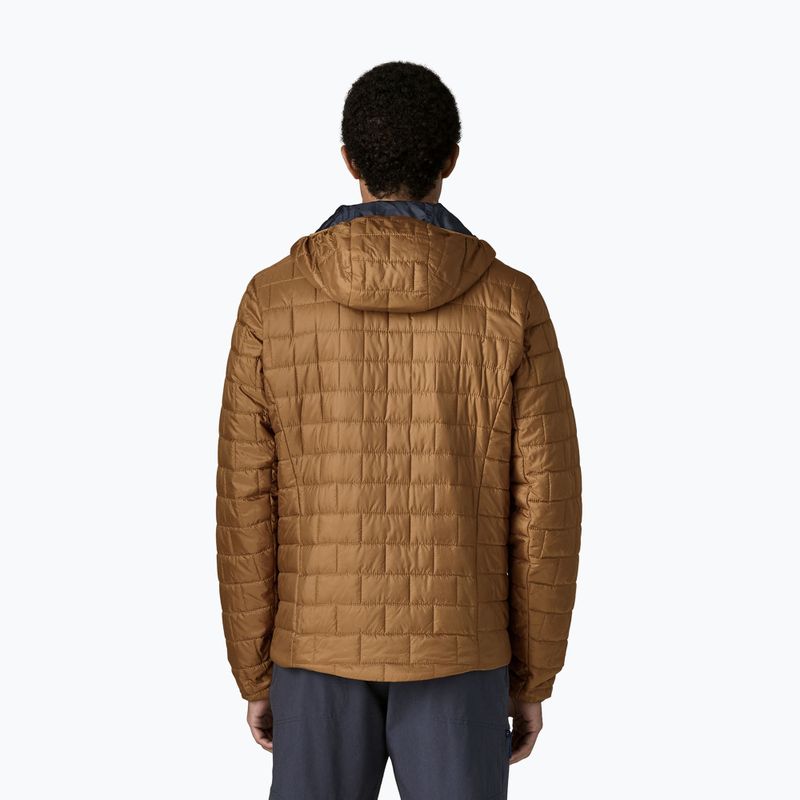 Geacă izolată pentru bărbați Patagonia Nano Puff Hoody deer brown 2