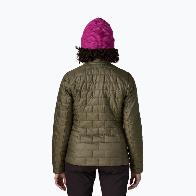 Geacă izolată pentru femei Patagonia Nano Puff basin green 3