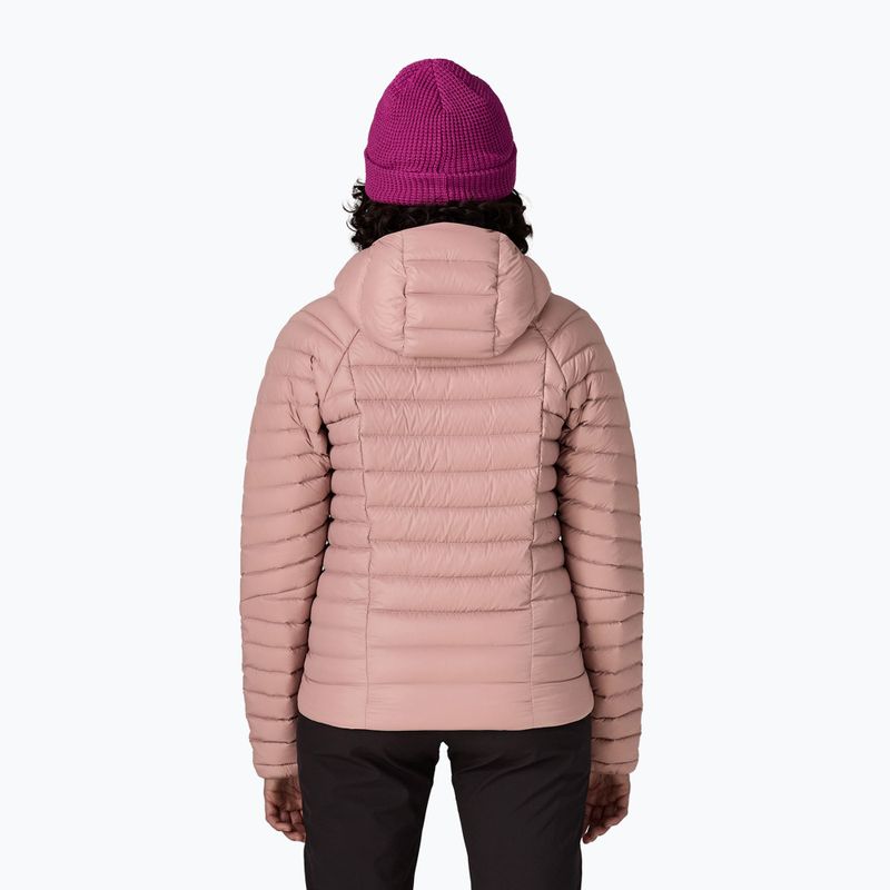 Geacă cu puf pentru femei Patagonia Down Sweater Hoody moonrise taupe 3
