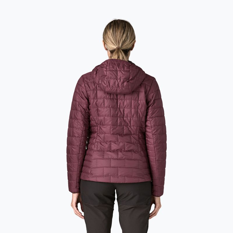 Geacă izolată pentru femei Patagonia Nano Puff Hoody berry fig 2