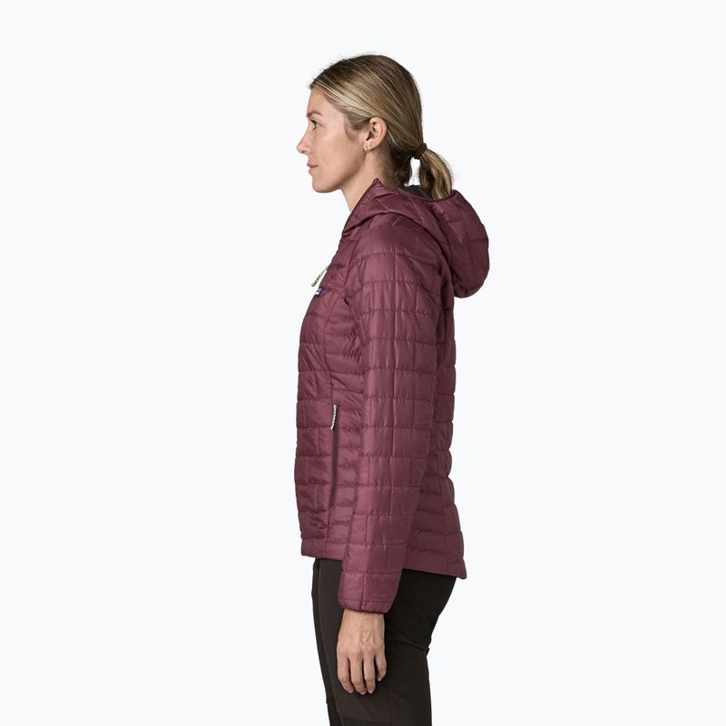 Geacă izolată pentru femei Patagonia Nano Puff Hoody berry fig 3